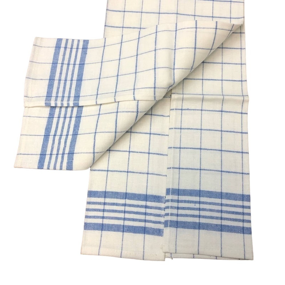 Vintage new old stock Canon kitchen towels blue farmhouse country - Picture 2 of 8